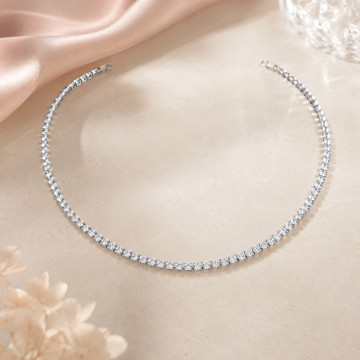 Collana Luce - Argento 925 e Zirconi