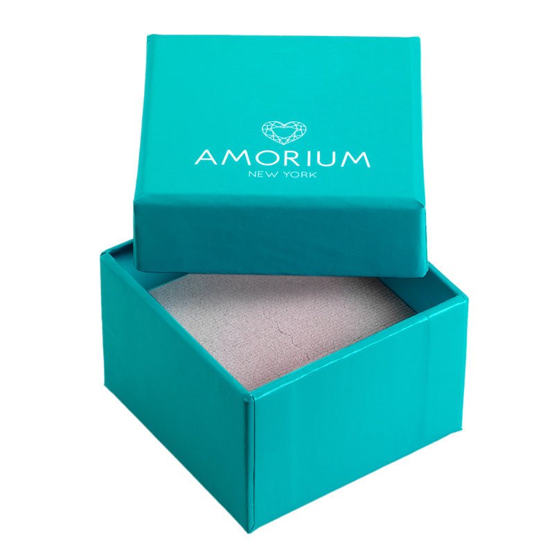Anello Sottile in Argento con Cristalli