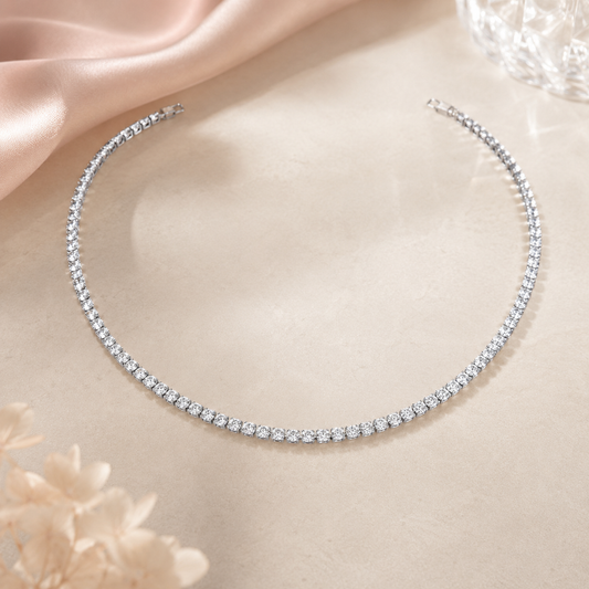 Collana Luce - Argento 925 e Zirconi